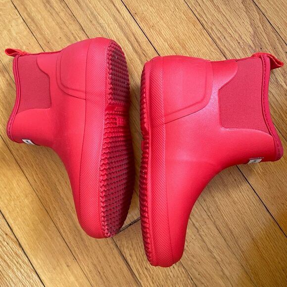 Hunter Big Kids Finley pull on waterproof rain boots size 13 new - Picture 4 of 8